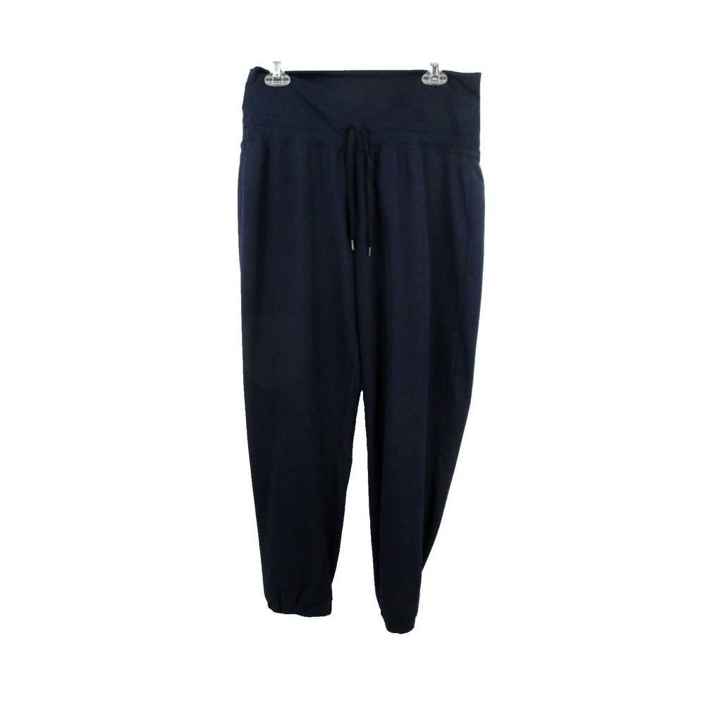 ATHLETA Activewear Joggers Women 14 Dark Blue Stretch Outdoors Leisure Travel